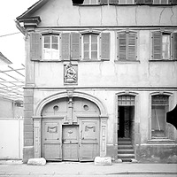 Ausschnitt photogrammetrische Aufnahme
Ansicht Nord, 1976 / Wohnhaus in 97980 Bad Mergentheim