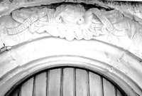 Ratsgasse 3, Beutelsbach. Nachträglich eingefügter Schlussstein. / Weingärtnerhaus in 71384 Weinstadt - Beutelsbach (01.01.2011 - Michael Hermann)