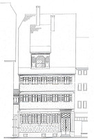 Südansicht des Gebäudes 1981 / Wohnhaus in 73728 Esslingen am Neckar