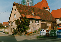 Eutingen im Gäu, Bahnhofstraße 7, Ansicht Süd-Ost / Wohnhaus mit Scheune in 72184 Eutingen im Gäu