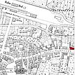 Flurkarte 1877 (Vorlage LAD) / ehem. Polizeigebäude in 74613 Öhringen