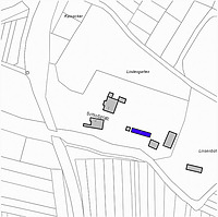 Lageplan 2007 (Vorlage LV-BW) / Schloss, Jägerhaus in 79336 Herbolzheim, Bleichheim