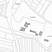 Lageplan 2007 (Vorlage LV-BW) / Schloss, Brennhäusle in 79336 Herbolzheim, Bleichheim