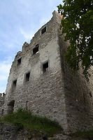 Ruine Bodman, Palas, Blick von Norden. / Burgruine Alt-Bodman in Bodman (10.06.2007)
