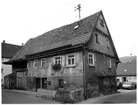 Ansicht Ostgiebel/ südliche Traufseite / Eindachhaus in 72581 Dettingen a. d. Erms, Dettingen an der Erms