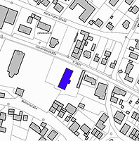 Lageplan 2007 (Vorlage LV-BW) / Kath. Pfarrhaus in 79423 Heitersheim