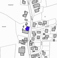 Lageplan 2007 (Vorlage LV-BW) / Gasthaus Raben in 79289 Horben Lageplan 2007 (Vorlage LV-BW) / Gasthaus Raben in 79289 Horben