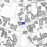 Lageplan 2007 (Vorlage LV-BW) / Wohnhaus in 79798 Jestetten