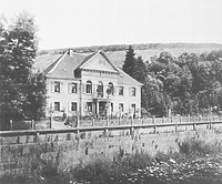 Ansicht Süd / Gut Watthalden in 76275 Ettlingen (Bildindex: LAD Baden-Württemberg, Außenstelle Karlsruhe, Microfiche-Scan mi05242a05)