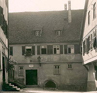 Bild aus den 1930er Jahren (StadtA SHA AL/0040) / Wohnhaus in 74523 Schwäbisch Hall