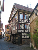 Ansicht von Südost von der Webergasse aus / Wohngebäude in 73728 Esslingen am Neckar