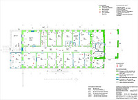 Niefern-Öschelbronn, Bohnenbergerstraße 15, Verwaltungsgebäude der Papierfabrik, Bauphasenplan Erdgeschoss / Verwaltungsgebäude der Papierfabrik in 75233 Niefern-Öschelbronn