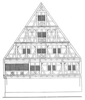 Rathaus II. Giebel zur Nürtinger Straße. / Rathaus II in 72555 Metzingen