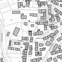 Lageplan 2007 (Vorlage LV-BW) / ehem. Wohnhaus in 72587 Römerstadt-Zainingen