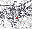 Historische Flurkarte / Wohnhaus in 72525 Münsingen