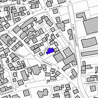 Lageplan 2007 (Vorlage LV-BW) / Jägerhof in 74782 Neckarwestheim