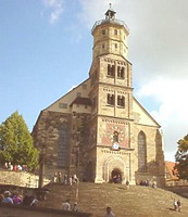 Ansicht evang. Kirche St. Michael / Michaelskirche, ev. Stadtkirche in 74523 Schwäbisch Hall