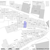 Lageplan (Vorlage: LV-BW und LAD) / Fachwerkhaus in 72070 Tübingen