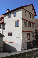Südostansicht, 2007. Foto: Dietmar Hencke (StadtA SHA Server Häuserlexikon) / Fachwerkhaus in 74523 Schwäbisch Hall