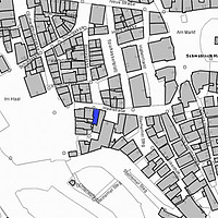 Lageplan 2007 (Vorlage LV-BW) / Wohn- und Geschäftshaus in 74523 Schwäbisch Hall