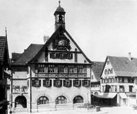Altes Rathaus nach dem Umbau von 1913. 1928. / Altes Rathaus in 72555 Metzingen Altes Rathaus nach dem Umbau von 1913. 1928. / Altes Rathaus in 72555 Metzingen