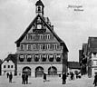 Altes Rathaus vor dem Umbau von 1913. Nach 1902. / Altes Rathaus in 72555 Metzingen