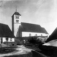 St. Stephan (www.bildindex.de) / Katholische Kirche St. Stephan in 72539 Pfronstetten, Tigerfeld