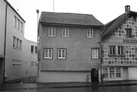 Ansicht von Nordosten, Gebäude mittlerweile abgebrochen / Fachwerkhaus in 72764 Reutlingen