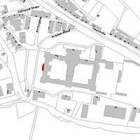 Flurkarte 2006 (Vorlage LV-BW und LAD) / ehemalige Klosteranlage in 79837 St. Blasien