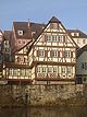 Bild aus dem April 2007. Foto: Daniel Stihler (StadtA SHA Server Häuserlexikon) / Fachwerkhaus in 74523 Schwäbisch Hall