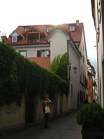 Blick nach Westen  / Ehemaliger Domherrenhof in 78462 Konstanz (10.11.2011 - Schoenenberg_priv)