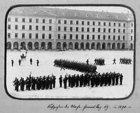 Foto von 1890 (Stadtarchiv Stuttgart) / Rotebühlbau, Rotebühlkaserne, große Infanteriekaserne in 70197 Stuttgart, Stuttgart-Mitte