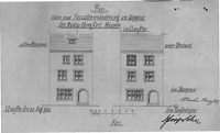 Bauplan (1912) / Wohnhaus in 79219 Staufen, Staufen im Breisgau (20.08.1912 - Stadtarchiv Staufen )