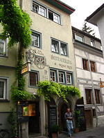 Nordostfassade / Haus zur Mucke in 78462 Konstanz (22.07.2008 - Schoenenberg)