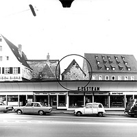 Ausschnitt photogrammetrische Aufnahme
Ansicht von West, 1979 / Nikolauskapelle in 89073 Ulm Ausschnitt photogrammetrische Aufnahme
Ansicht von West, 1979 / Nikolauskapelle in 89073 Ulm