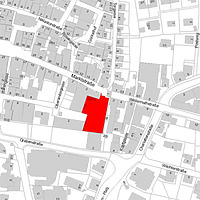 Flurkarte 2006 (Vorlage LV-BW und LAD) / Ehem. Schloss in 71672 Marbach, Marbach am Neckar