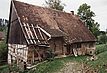 Ansicht vom Hang her, rechts der Wohn-, links der Wirtschaftsteil / Fachwerkhaus in 78658 Zimmern o.R.-Stetten