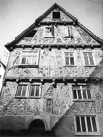 Photogrammetrische Aufnahme Südostseite, 1982 / Wohnhaus in 73614 Schorndorf