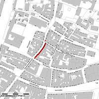 ALK 2009 (Vorlage LV-BW und LAD) / Fassadenabwicklung Wessenbergstrasse 10-20 + Salmannsweilergasse 36 in 78462 Konstanz