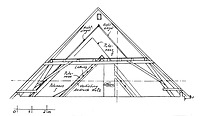 Systemskizze Giebels Haus Nr. 35 / Wohn- und Geschäftshaus in 79219 Staufen, Staufen im Breisgau (Burghard Lohrum)