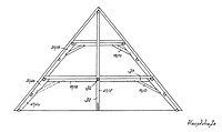Systemskizze Querschnitt Dachwerk / Wohn- und Geschäftshaus in 79219 Staufen, Staufen im Breisgau (Burghard Lohrum)