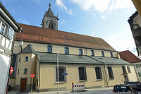Stadtkirche von Norden. / Stadtpfarrkirche St. Jakobus in 88630 Pfullendorf (16.7.2024 - Michael Hermann, Heimerdingen)