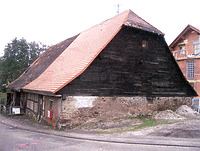 ehem. Zehntscheuer, Ansicht von Nordwesten,
Urheber: Säubert, Bernd F. (Architekturbüro Bernd F. Säubert) / ehem. Zehntscheuer in 76307 Karlsbad-Auerbach