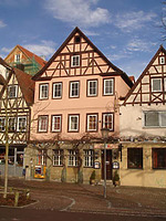 Bild von 2007 (StadtA Server Häuserlexikon) / Gastwirtschaft Germania in 74523 Schwäbisch Hall
