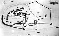 Ravensburg, Lageplan / Burg Ravensburg in 75056 Sulzfeld, Ravensburg ( Regierungspräsidium Karlsruhe, RPK, Ref. 26)