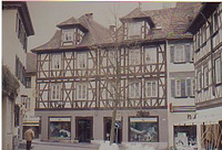 Ansicht von Norden mit Haalstraße 13 / Fachwerkhaus in 74523 Schwäbisch Hall