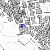 Lageplan 2007 (Vorlage LV-BW) / ehem. Haalapotheke in 74523 Schwäbisch Hall