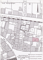 Lageplan / Scheunengebäude. in 71706 Markgröningen