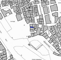 Lageplan 2007 (Vorlage LV-BW) / Wohn- und Geschäftshaus in 74523 Schwäbisch Hall