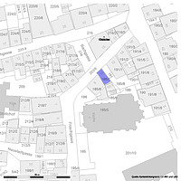 Lageplan (Vorlage LV-BW und LAD) / Fachwerkhaus in 72070 Tübingen